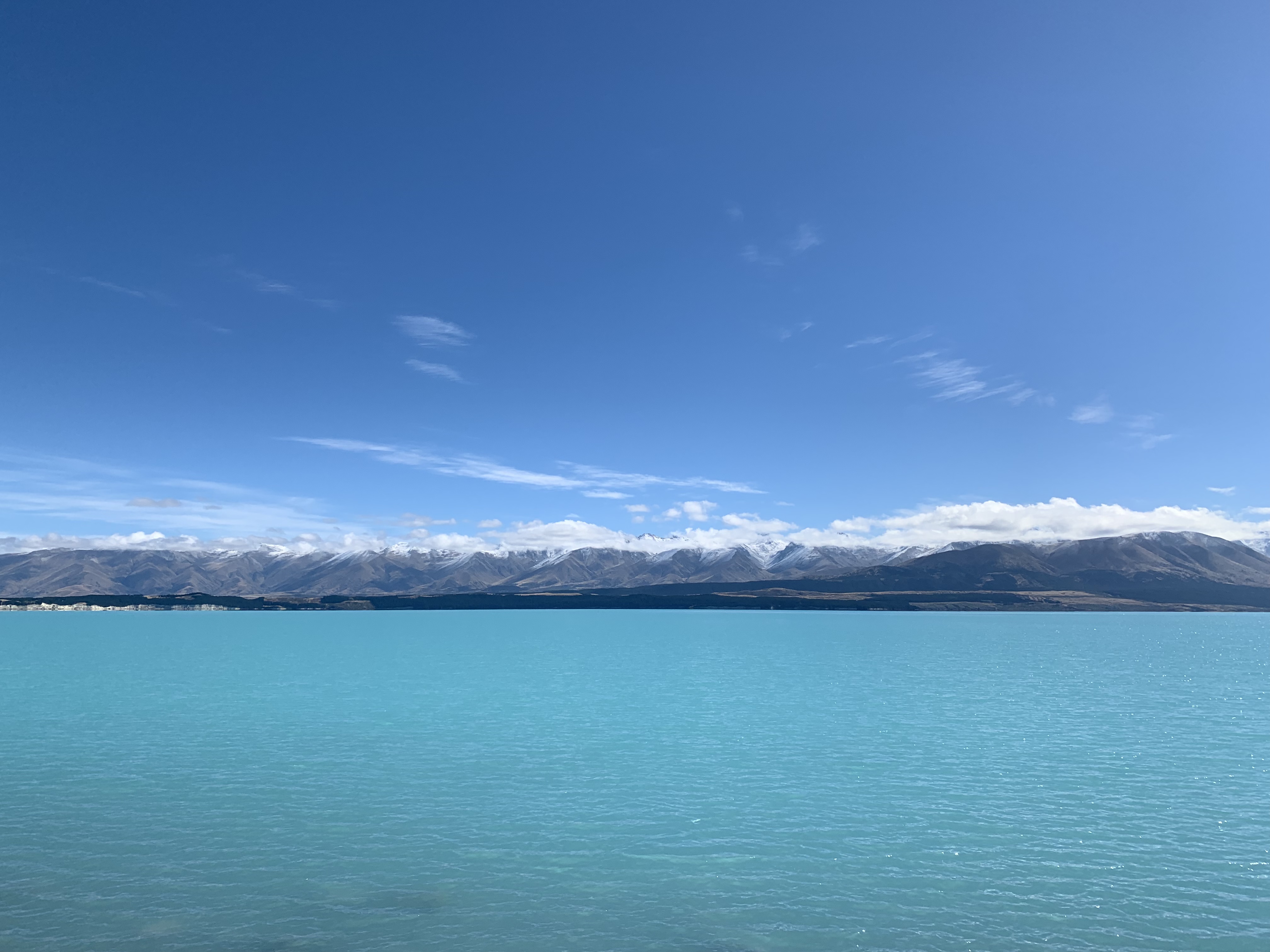 Drive to Lake Tekapo, New Zealand