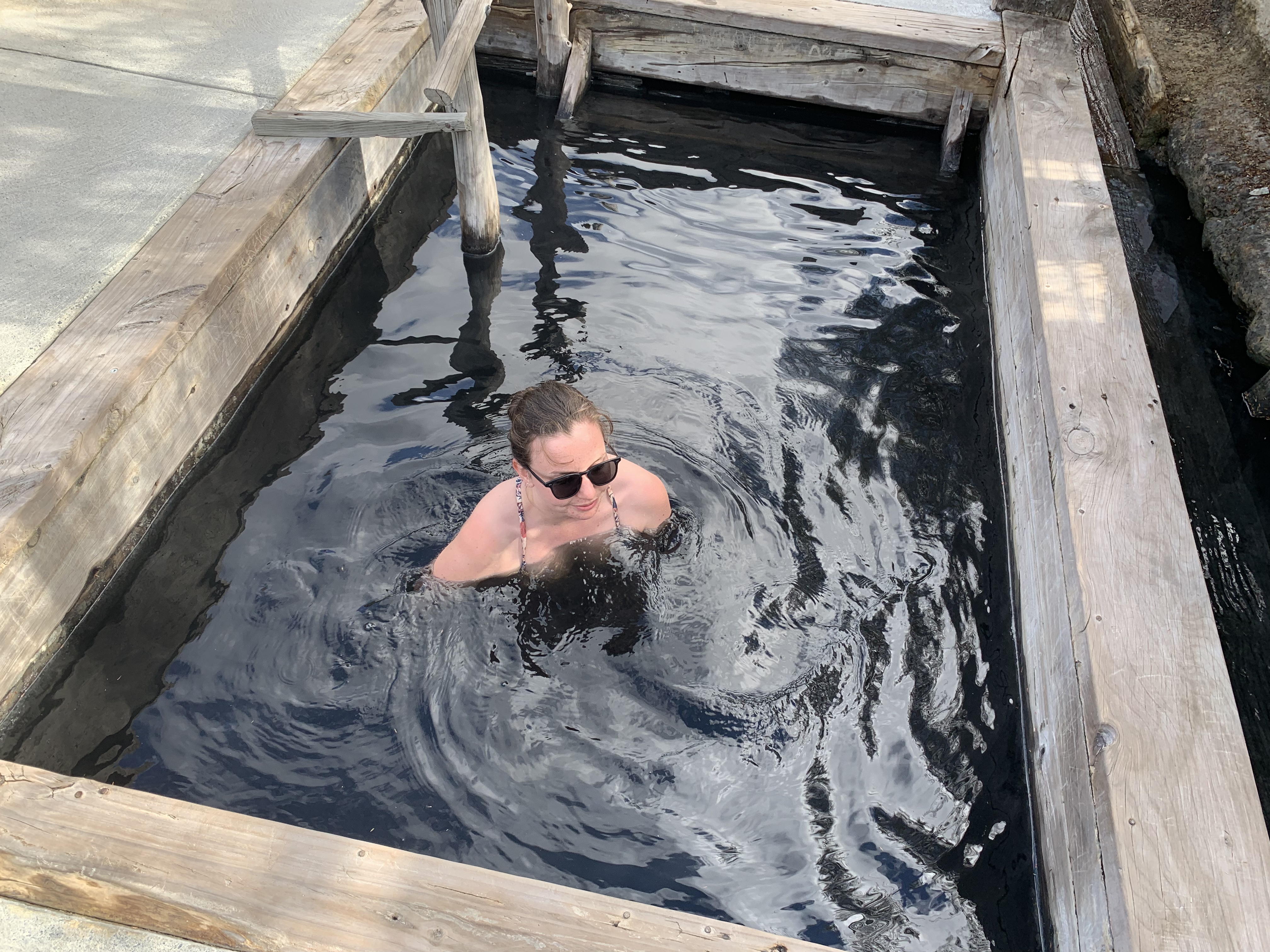 Ngawha Hot Springs in Bay of Islands, New Zealand. 